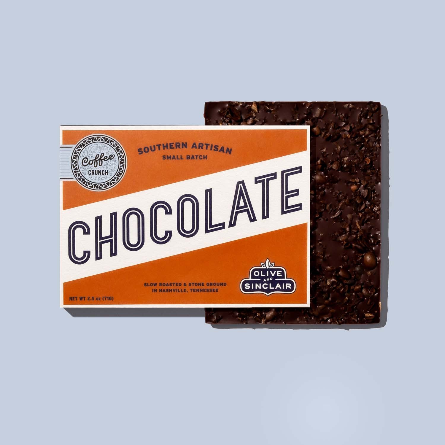 Coffee Crunch Dark Chocolate Bar